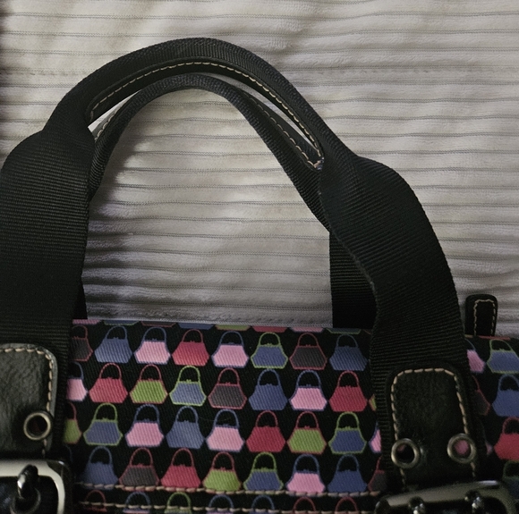 Franco Sarto Colorful Patterned Women's Bag. Multi Colored. - Picture 4 of 14